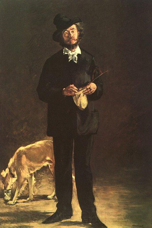 Edouard Manet Portrait of Gilbert Marcellin Desboutin